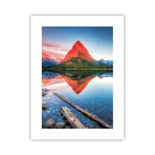 Poster - Hitze und Kälte - 30x40 cm