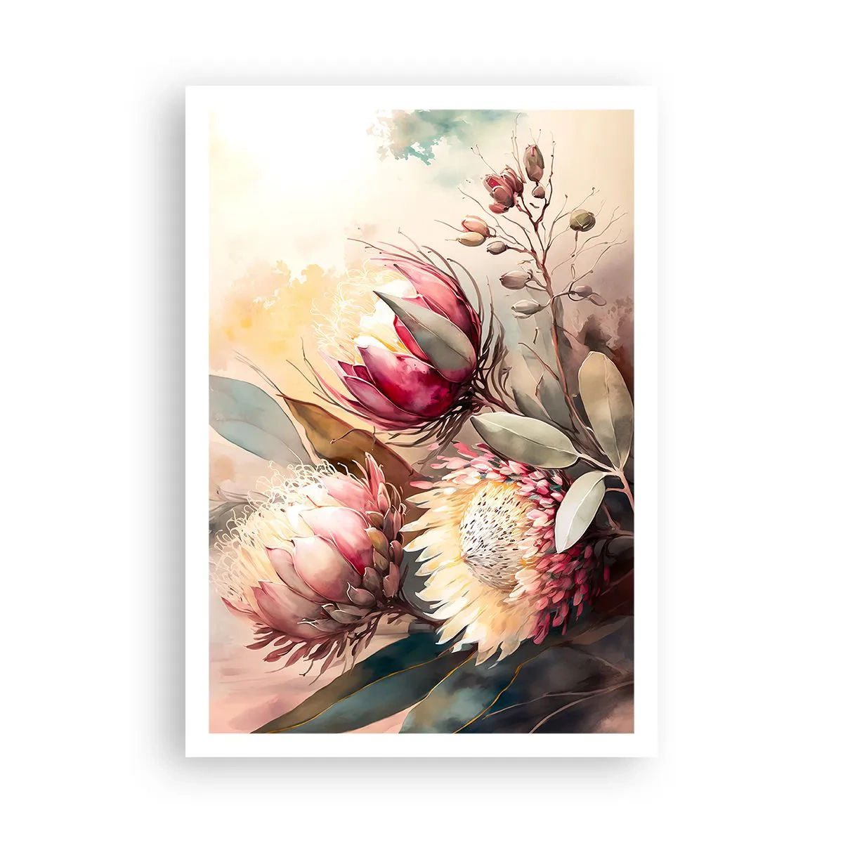 Poster - Im Profil und en face - 70x100 cm