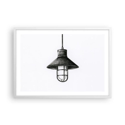 Poster in einem weißen Rahmen - Wie vor Jahren… - 70x50 cm