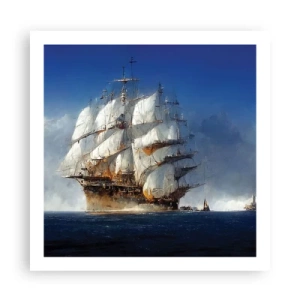 Poster - Der große Ruhm! - 60x60 cm