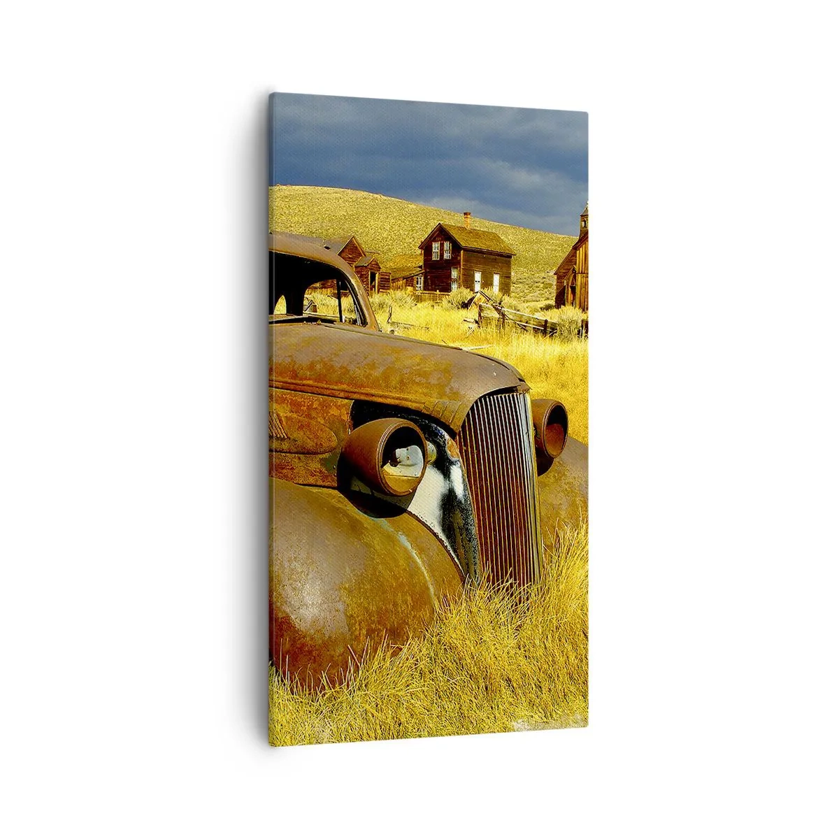 Bild auf Leinwand - Leinwandbild - Eine wohlverdiente Ruhe - 55x100 cm