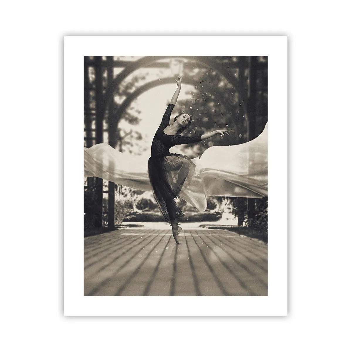 Poster - Der Tanz des Gartengeistes - 40x50 cm