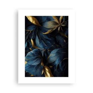 Poster - Mit Gold gefüttert - 30x40 cm