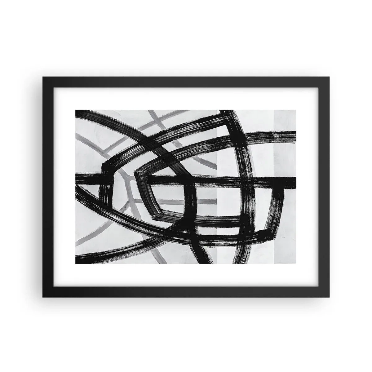 Poster in einem schwarzem Rahmen - Bautiefe - 40x30 cm