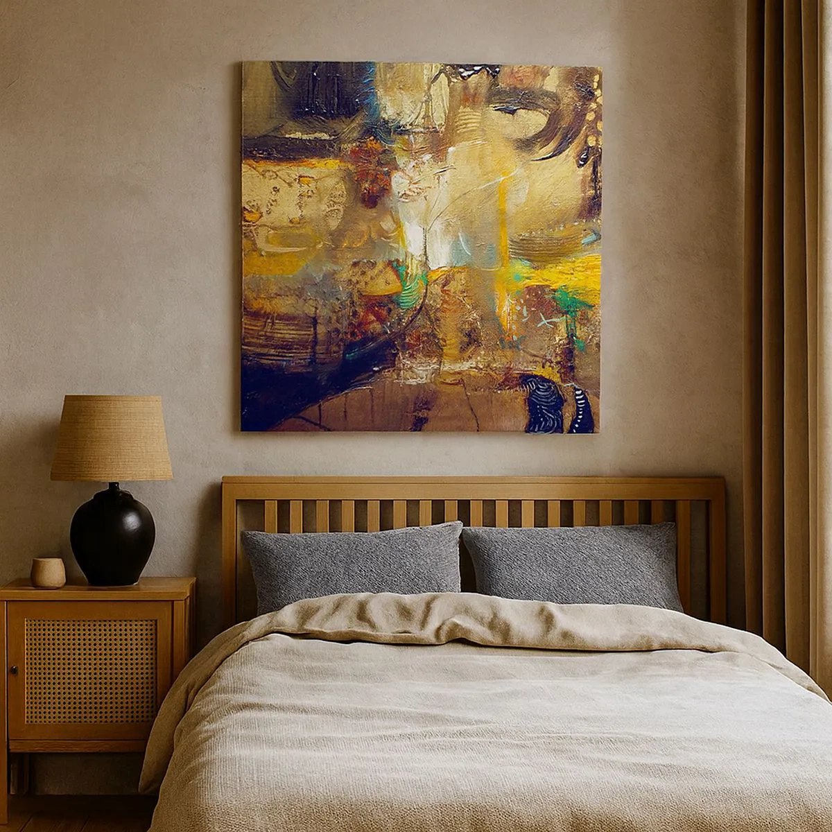 Bild auf Leinwand - Leinwandbild - Kalt, wärmer, heiß - 30x30 cm