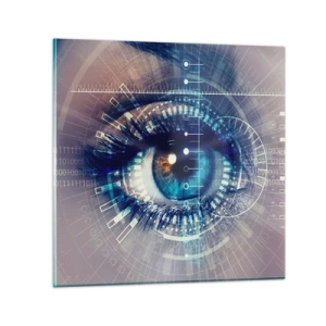 Glasbild - Bild auf glas - Du denkst du kennst mich - 30x30 cm