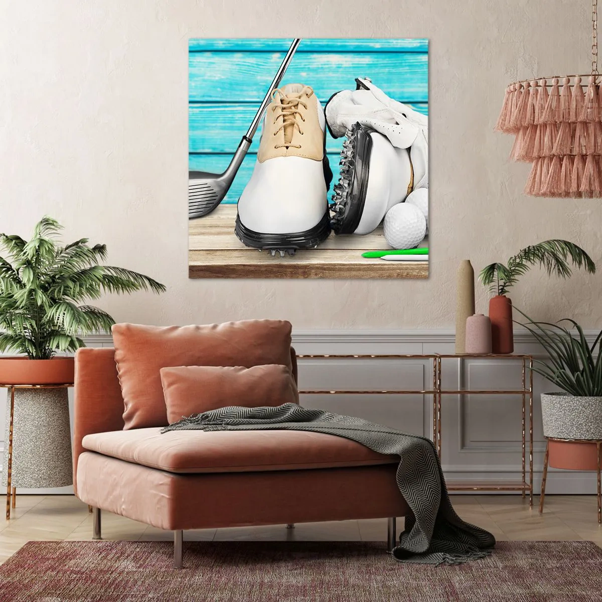 Bild auf Leinwand - Leinwandbild - Alles ist bereit - 50x50 cm