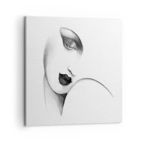 Bild auf Leinwand - Leinwandbild - Im Stil von Łempicka - 50x50 cm