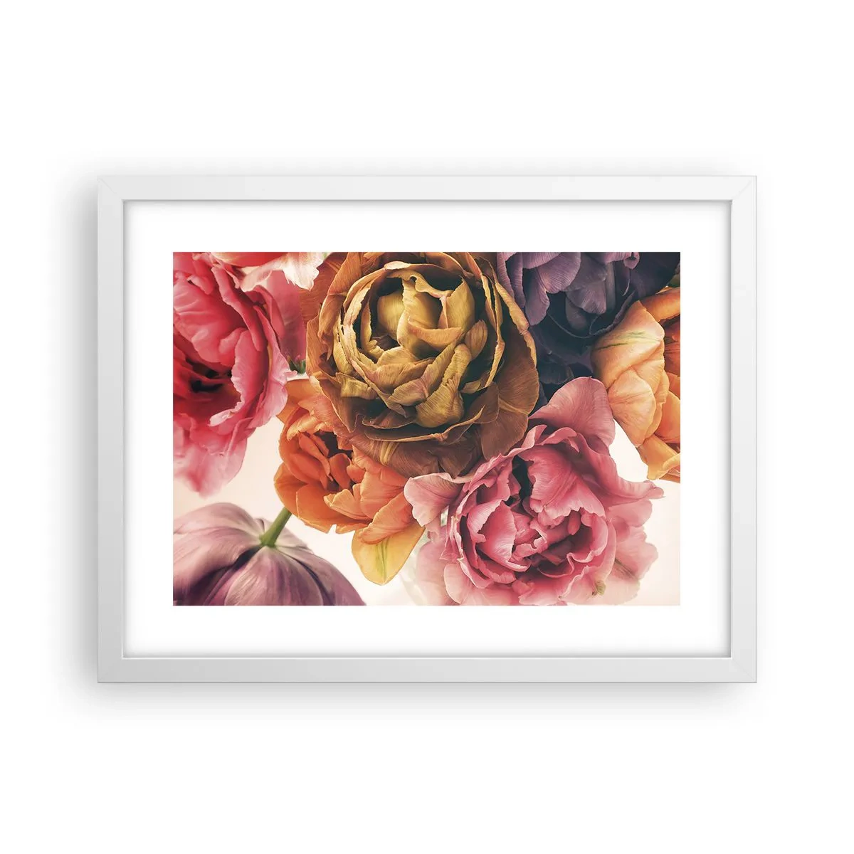 Poster in einem weißen Rahmen - Eine Feier des Lebens - 40x30 cm