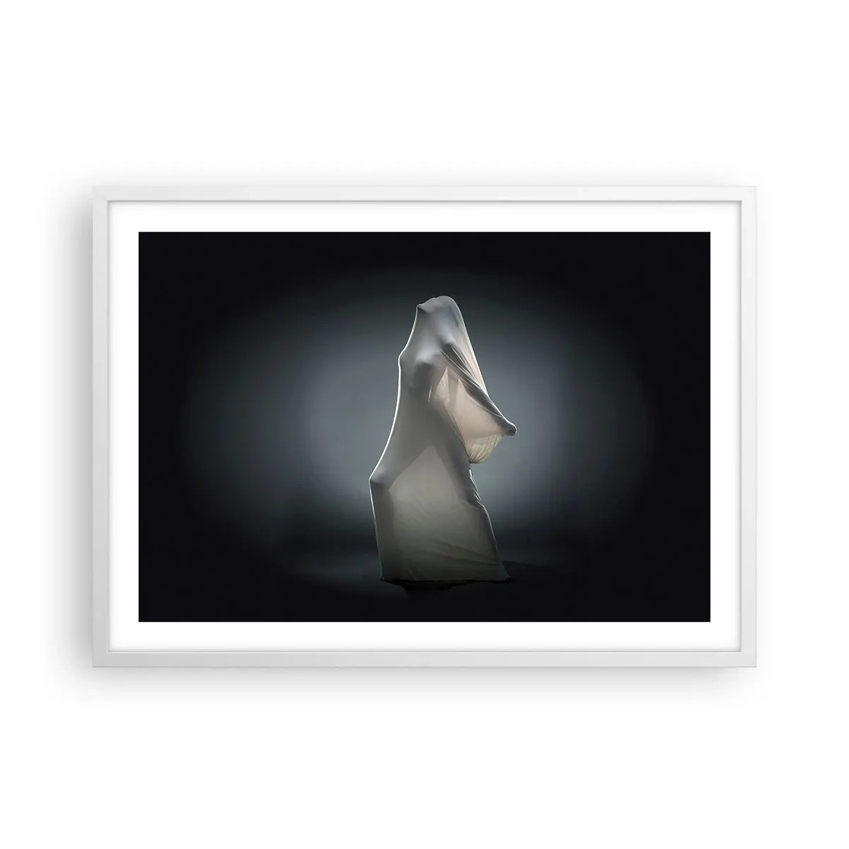 Poster in einem weißen Rahmen - Versteckte Wünsche - 70x50 cm