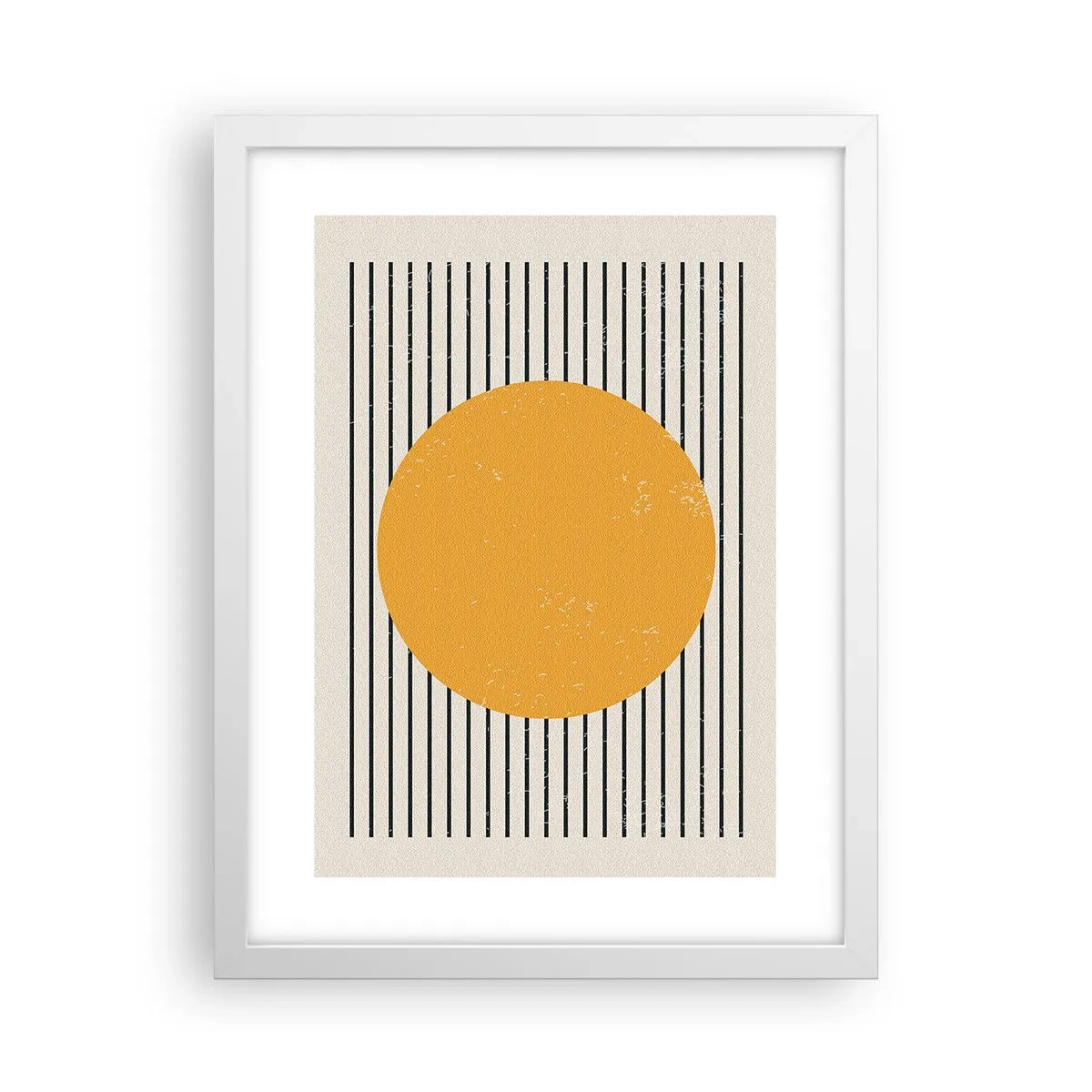 Poster in einem weißen Rahmen - Die Kraft der Einfachheit - 30x40 cm