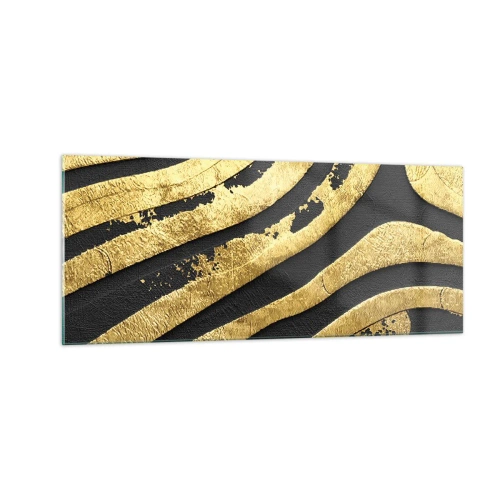 Glasbild - Bild auf glas - Alles fließt - 100x40 cm