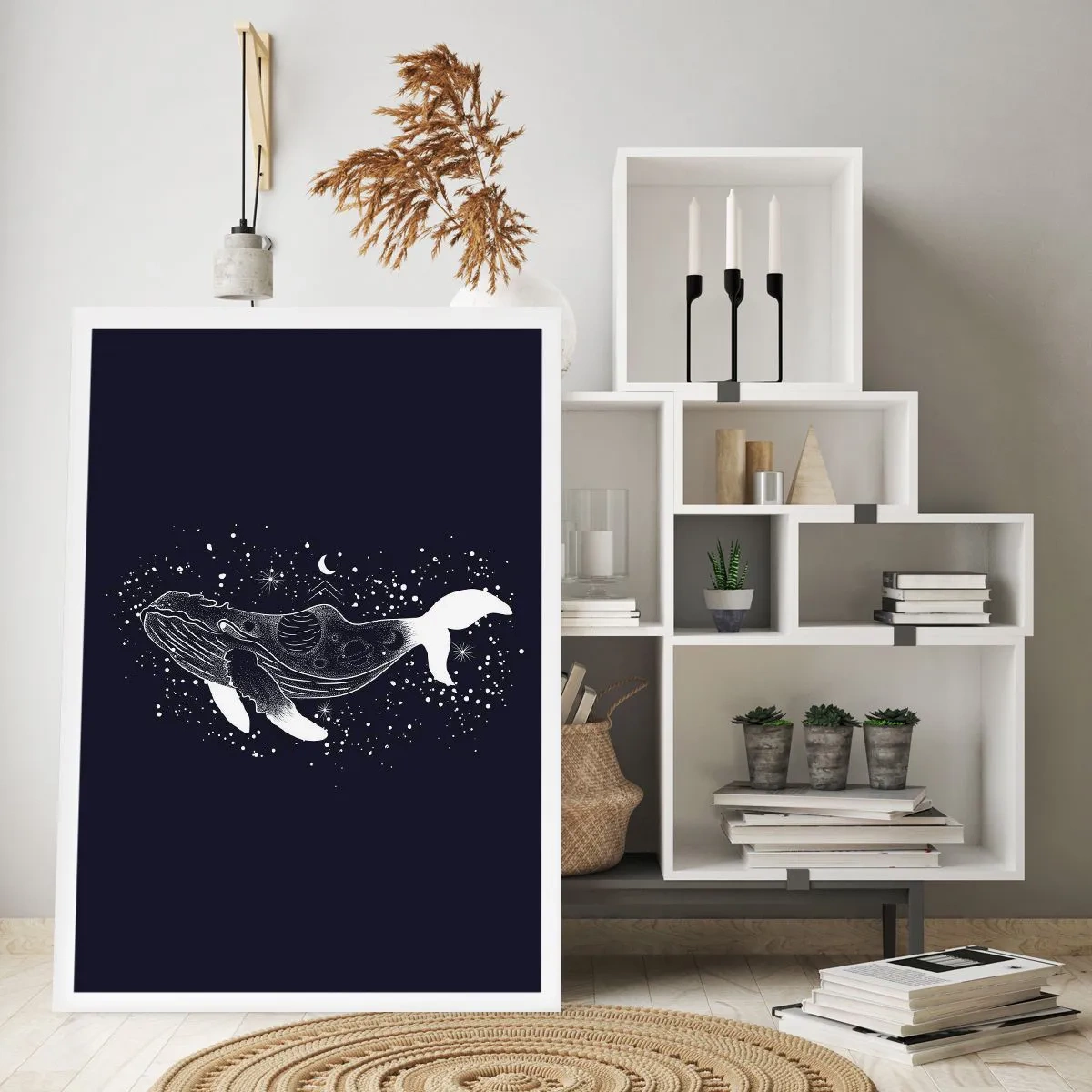 Poster - Im Ozean des Universums - 30x40 cm