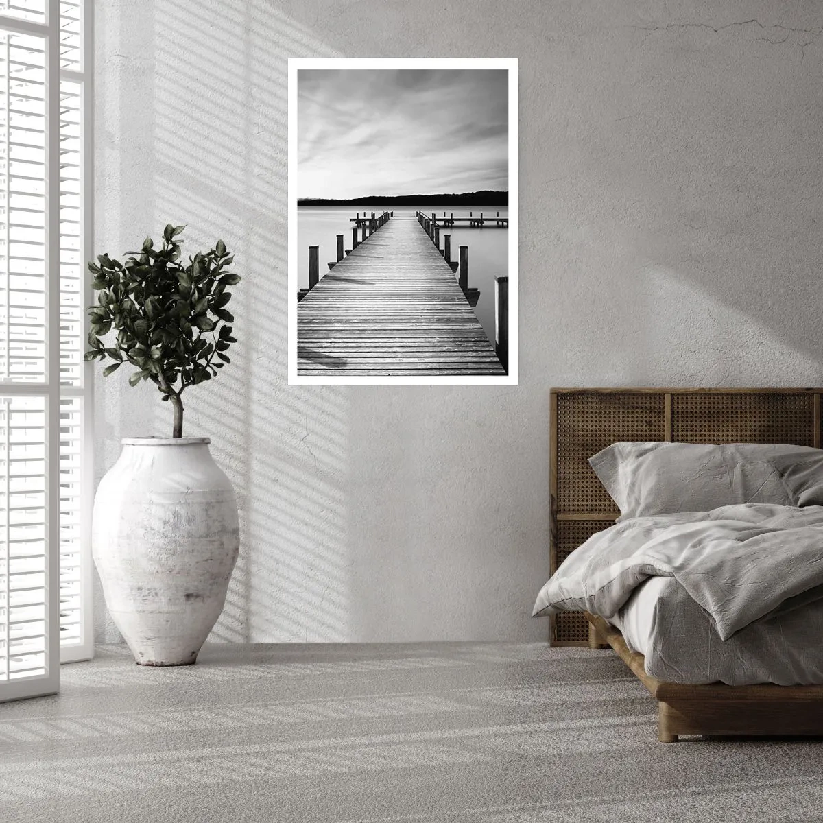 Poster - An der Wasserstelle - Ruhe - 30x40 cm