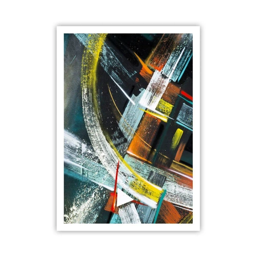 Poster - Energie der Bewegung - 70x100 cm