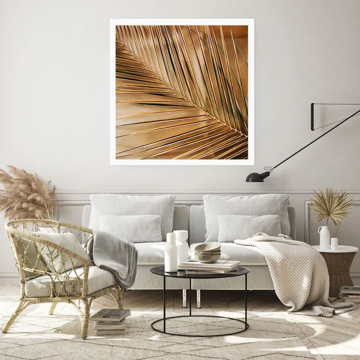 Poster - Natürliche Kolonnade - 30x30 cm