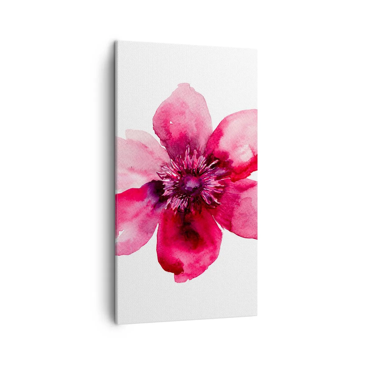 Bild auf Leinwand - Leinwandbild - Ein nach Karmin duftender Kuss - 45x80 cm