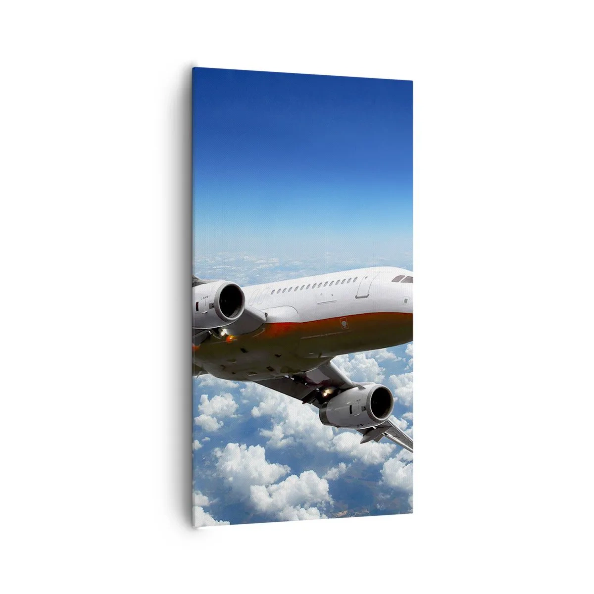 Bild auf Leinwand - Leinwandbild - Entferne dich von allem - 65x120 cm