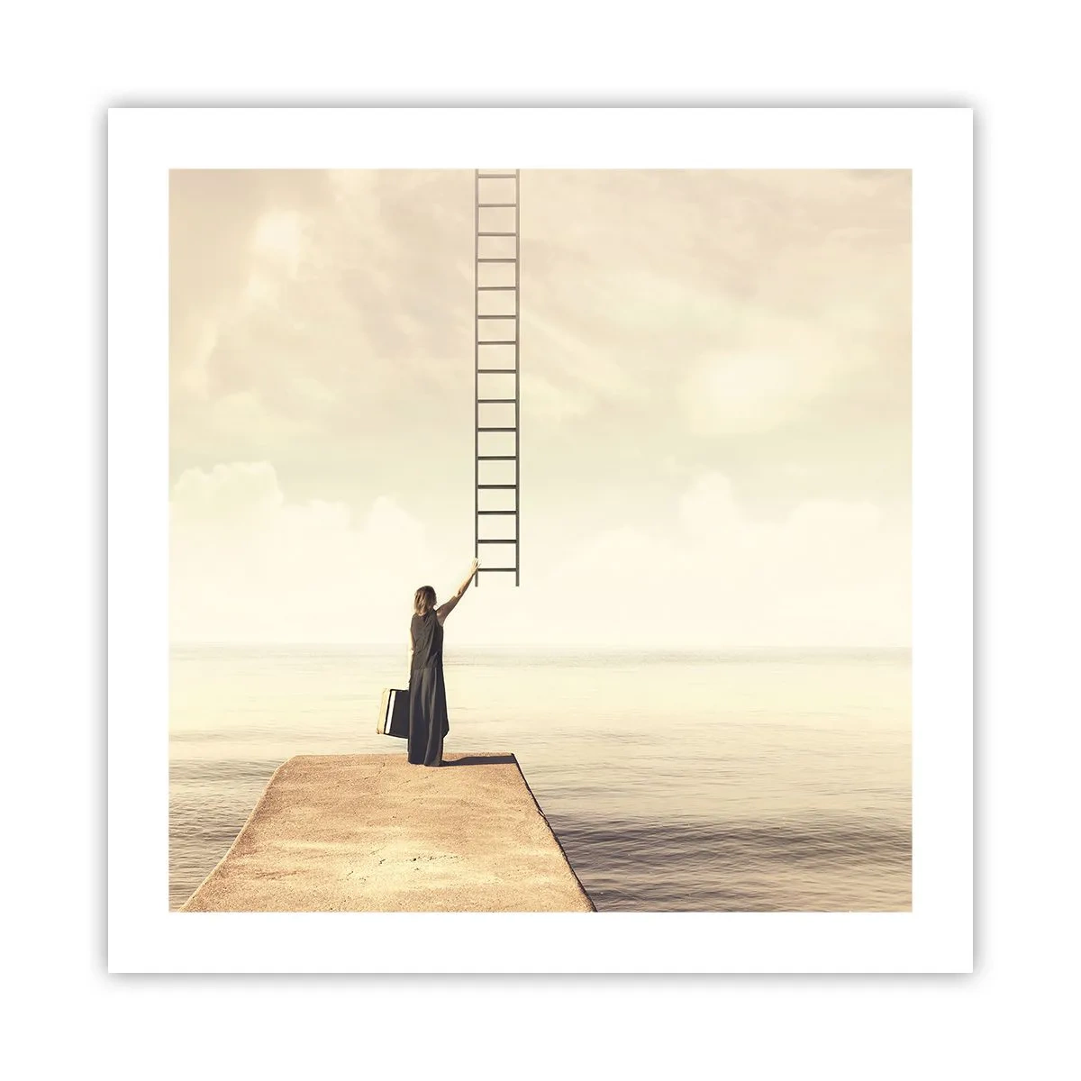 Poster - Eine magische Reise - 50x50 cm