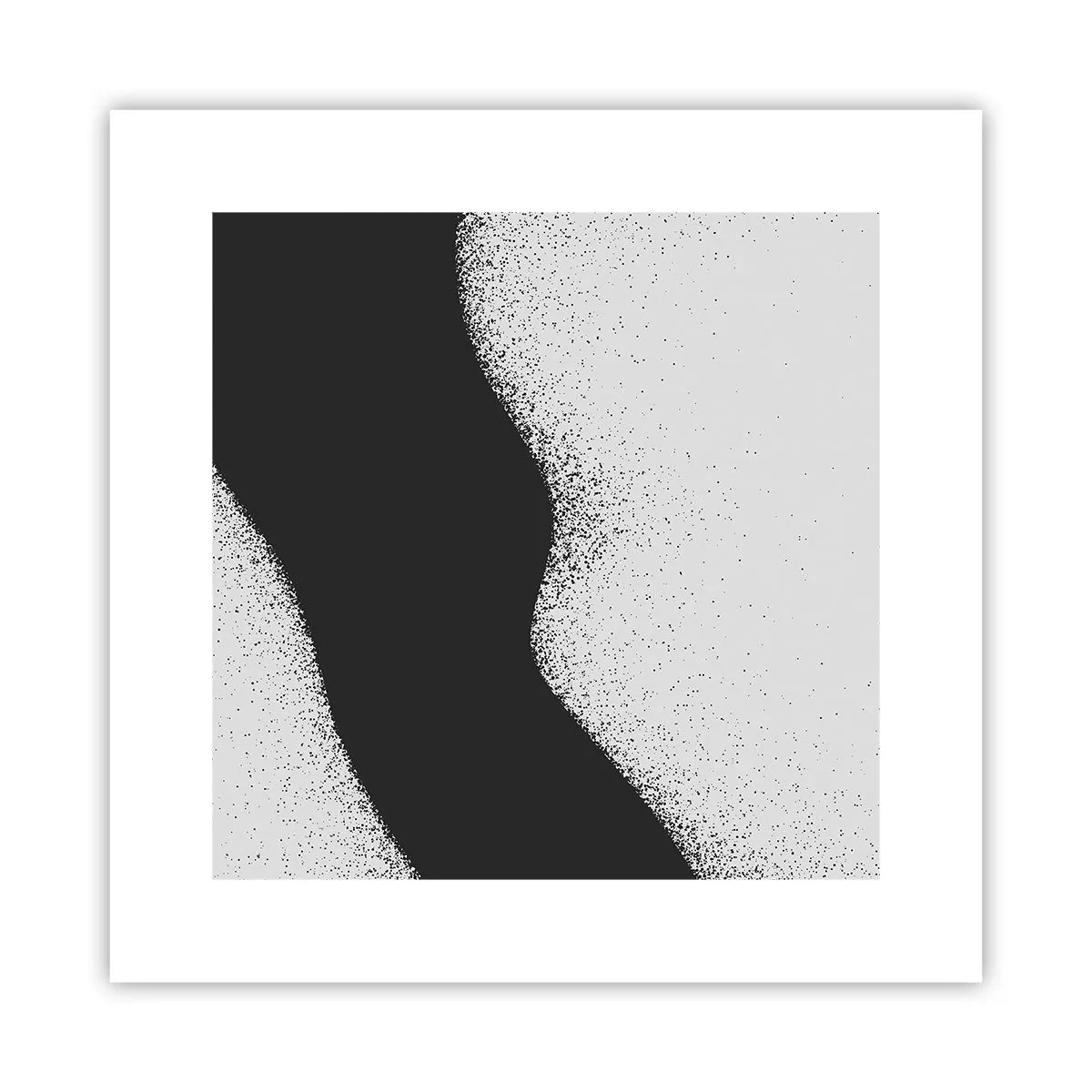 Poster - Flüssiges Gleichgewicht - 30x30 cm
