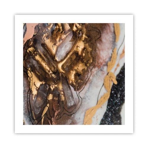 Poster - Das Element der Erde - 50x50 cm