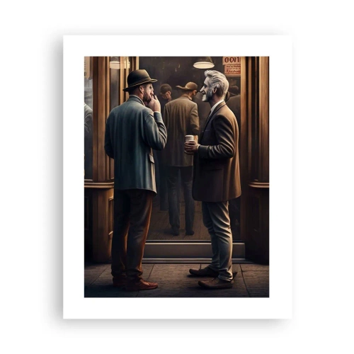 Poster - Gute Zeit des Tages - 40x50 cm