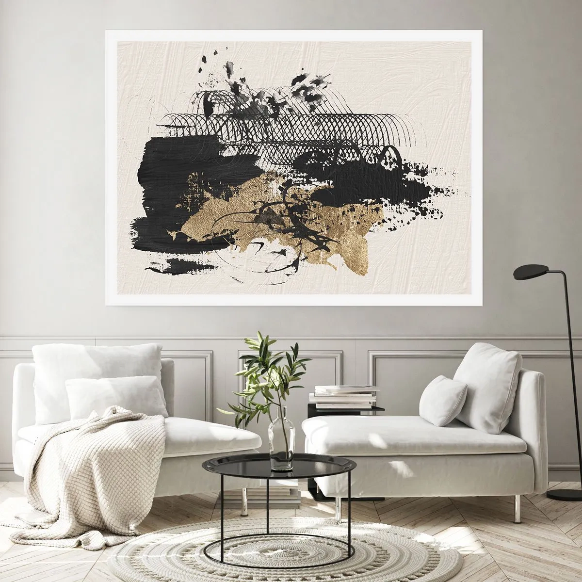 Poster - Komposition mit Leidenschaft - 40x30 cm