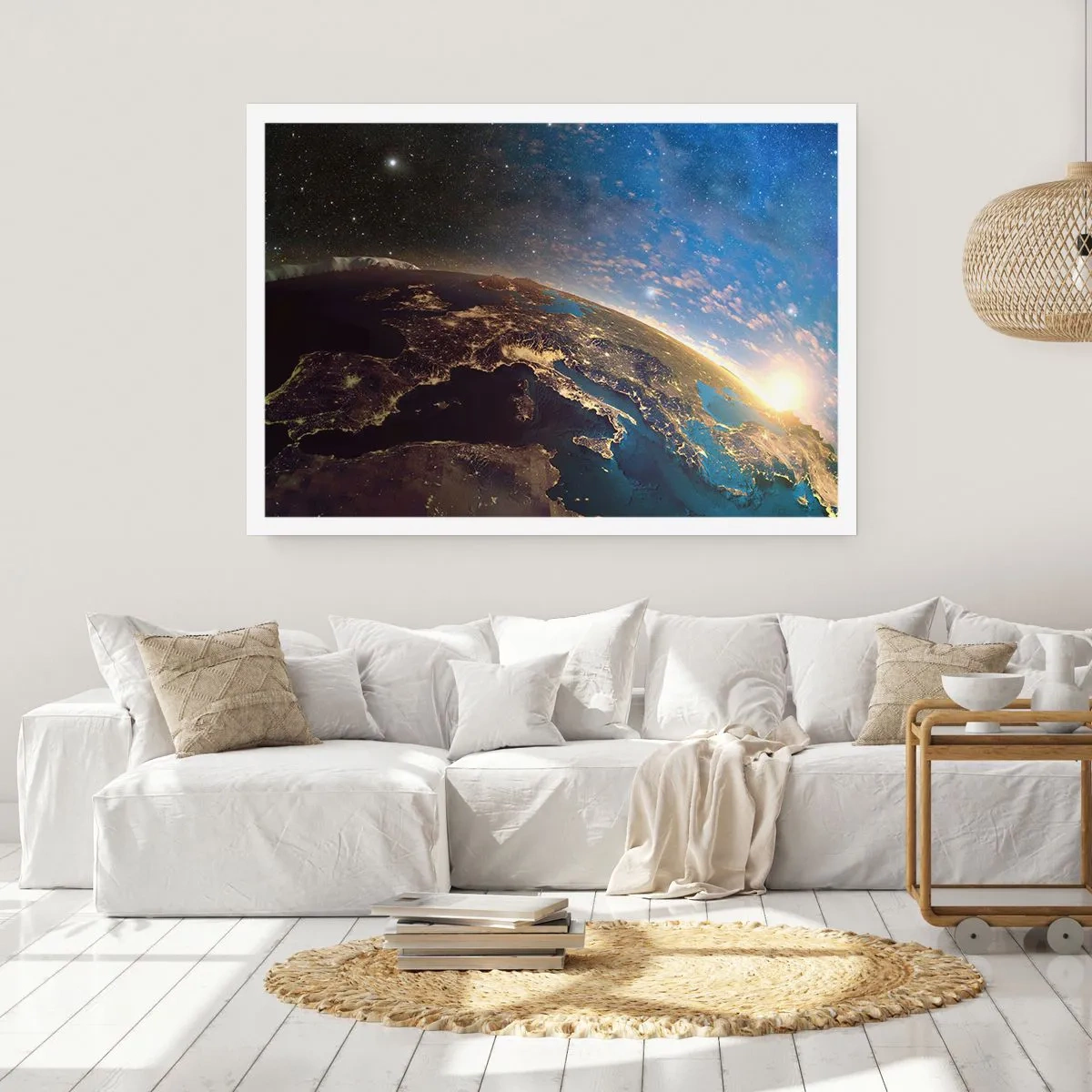 Poster - Schauen wir uns aus der Ferne an - 70x50 cm
