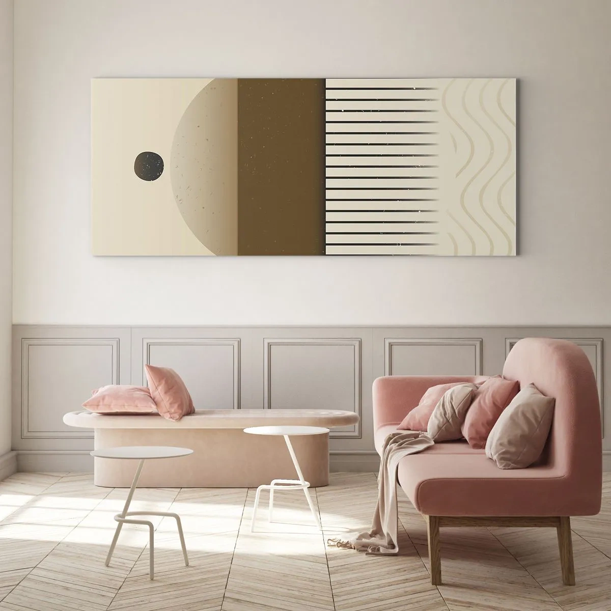 Glasbild - Bild auf glas - Verschiedene Staaten - 100x40 cm