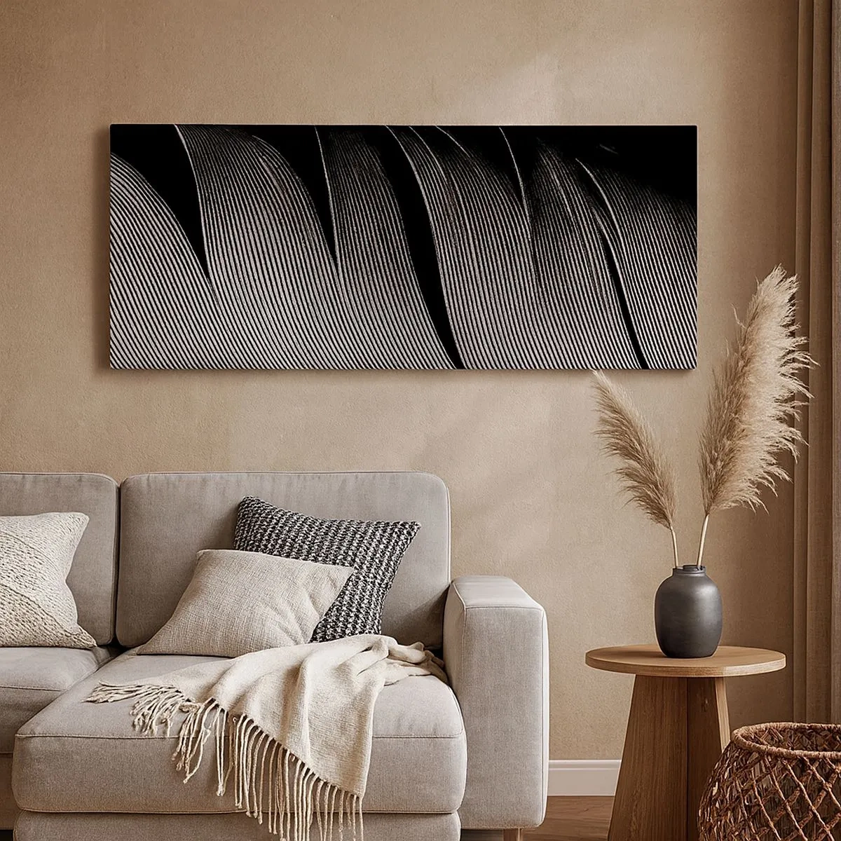 Bild auf Leinwand - Leinwandbild - Stift – ein wunderbares Design - 100x40 cm