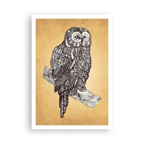 Poster - Kunstvolle Ornamente der Weisheit - 70x100 cm