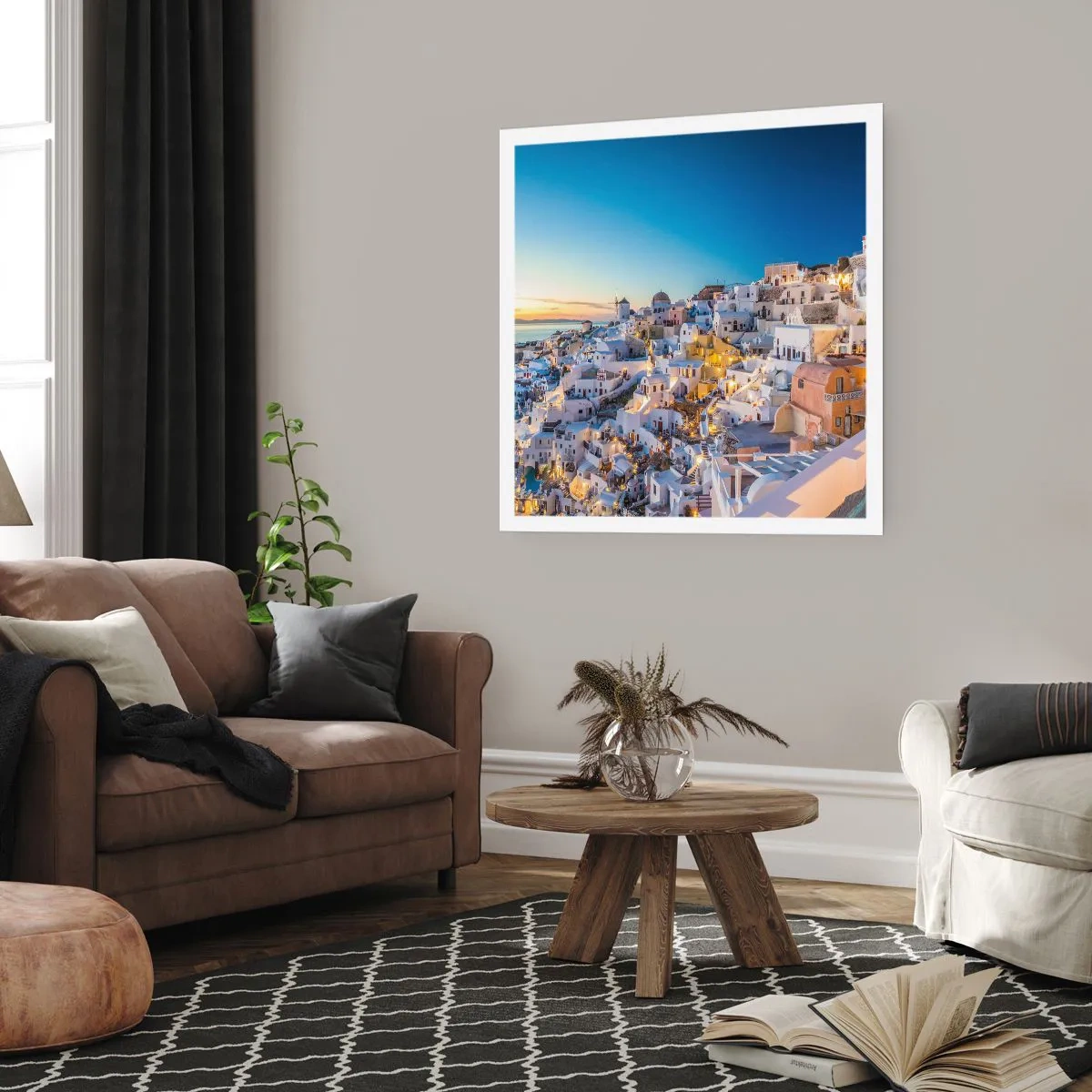 Poster - Die Essenz des Griechischen - 40x40 cm