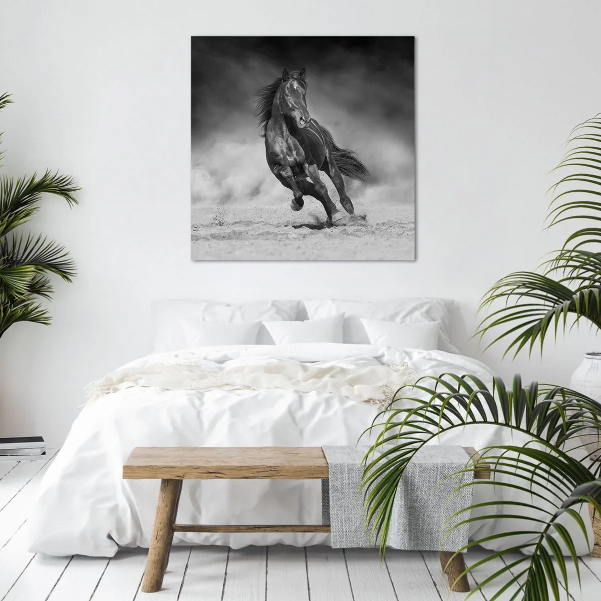 Bild auf Leinwand - Leinwandbild - Würdig des Emirs selbst - 50x50 cm