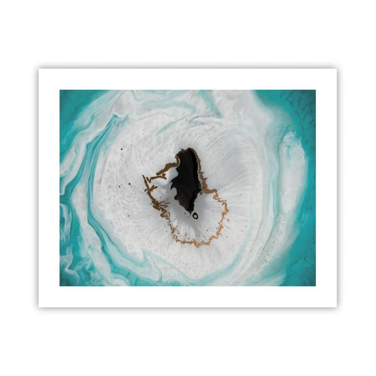 Poster - Nach Innen eindringen - 50x40 cm