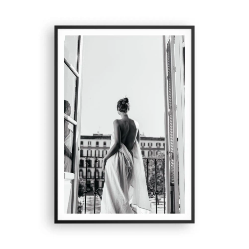 Poster in einem schwarzem Rahmen - Erweckung der Sinne - 70x100 cm