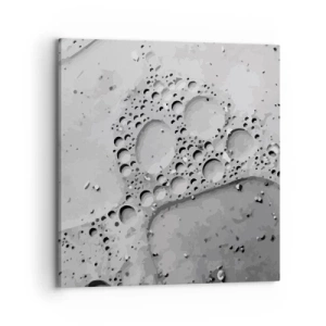 Bild auf Leinwand - Leinwandbild - Schaumpfad - 70x70 cm