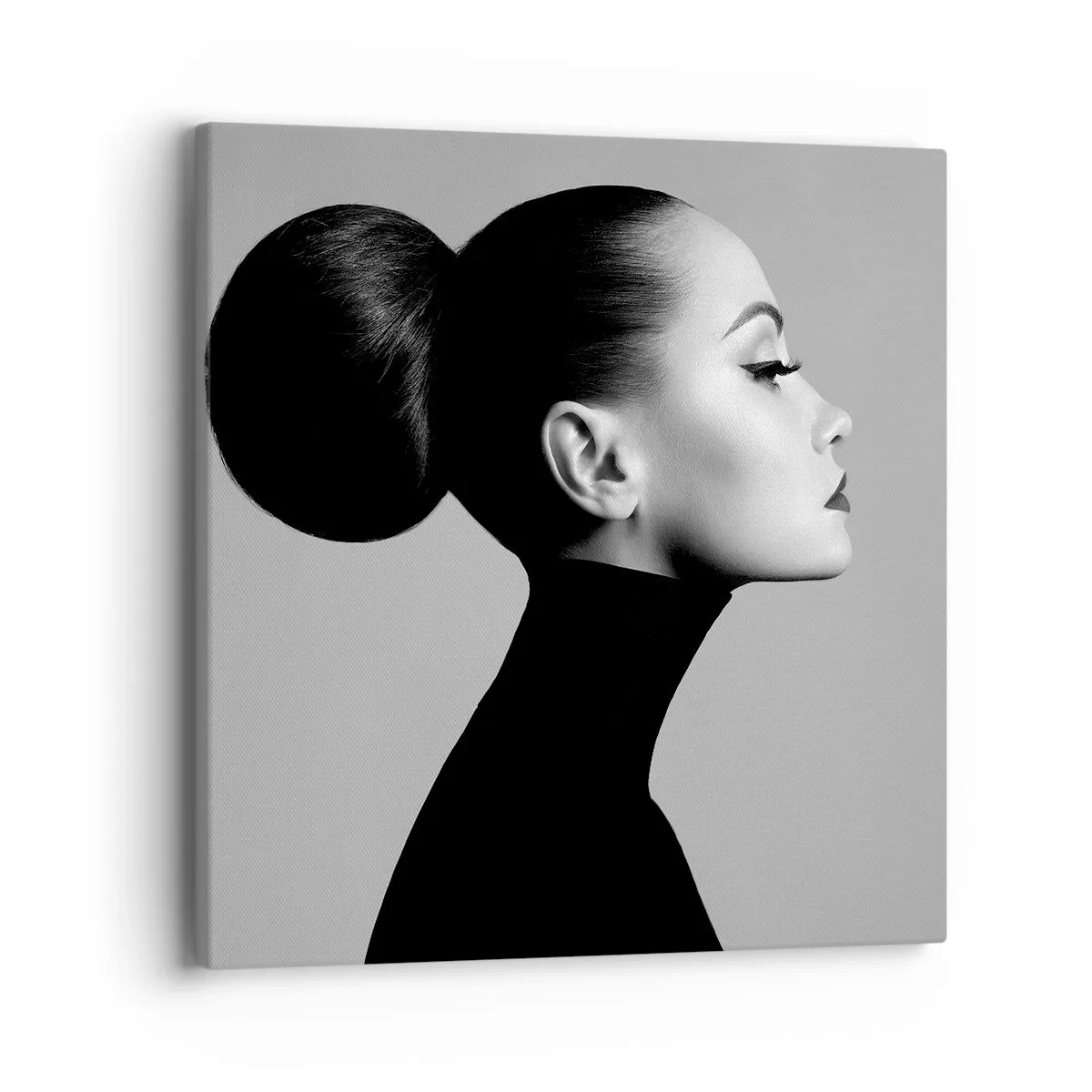 Bild auf Leinwand - Leinwandbild - Moderne Nofretete - 40x40 cm