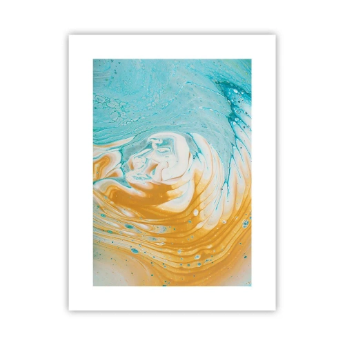 Poster - Pastellwirbel - 30x40 cm