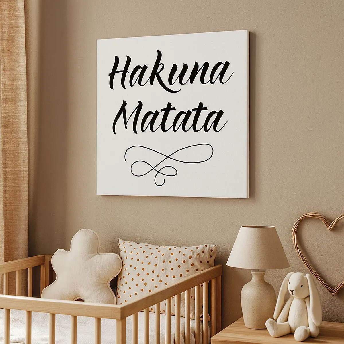 Bild auf Leinwand - Leinwandbild - Bester Ratschlag - 30x30 cm