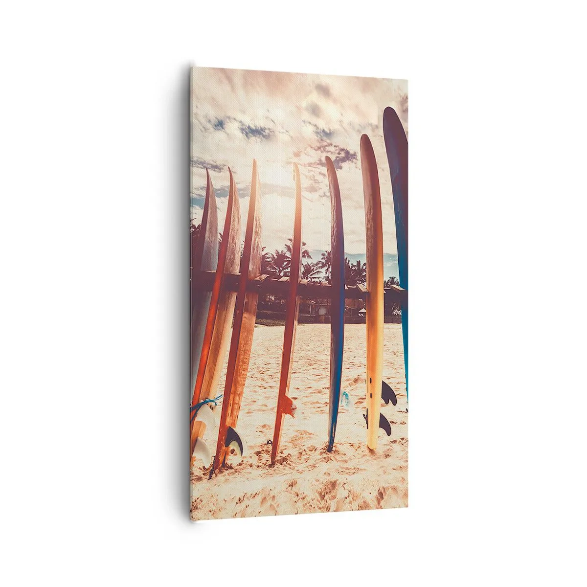 Bild auf Leinwand - Leinwandbild - Gute Nacht bis morgen - 65x120 cm