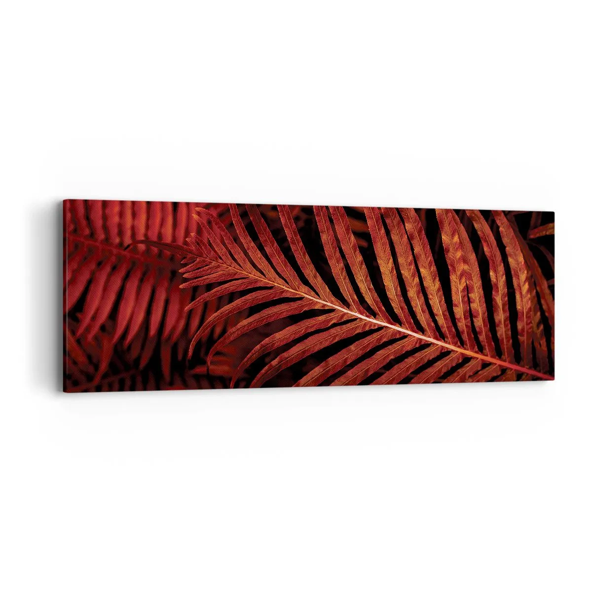 Bild auf Leinwand - Leinwandbild - Die Hitze des Lebens - 90x30 cm