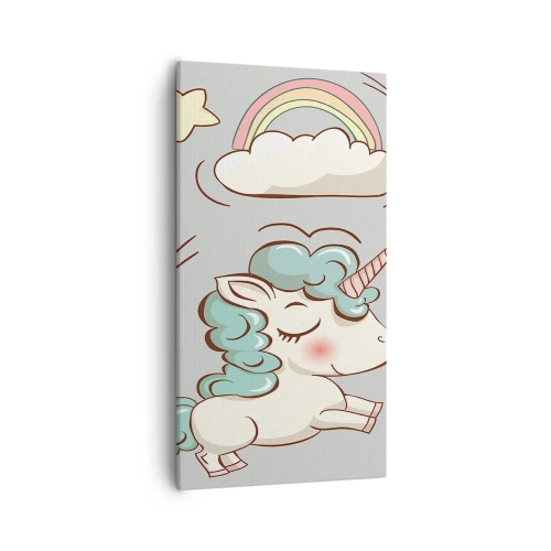 Bild auf Leinwand - Leinwandbild - Sicherlich gibt es... - 55x100 cm