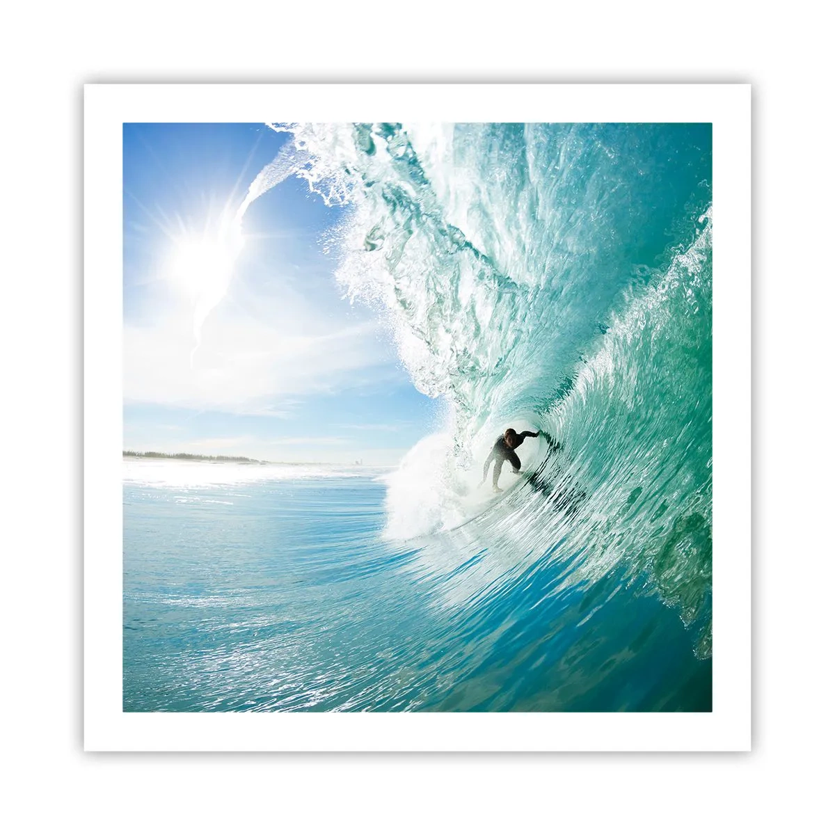 Poster - Immer Top - 60x60 cm