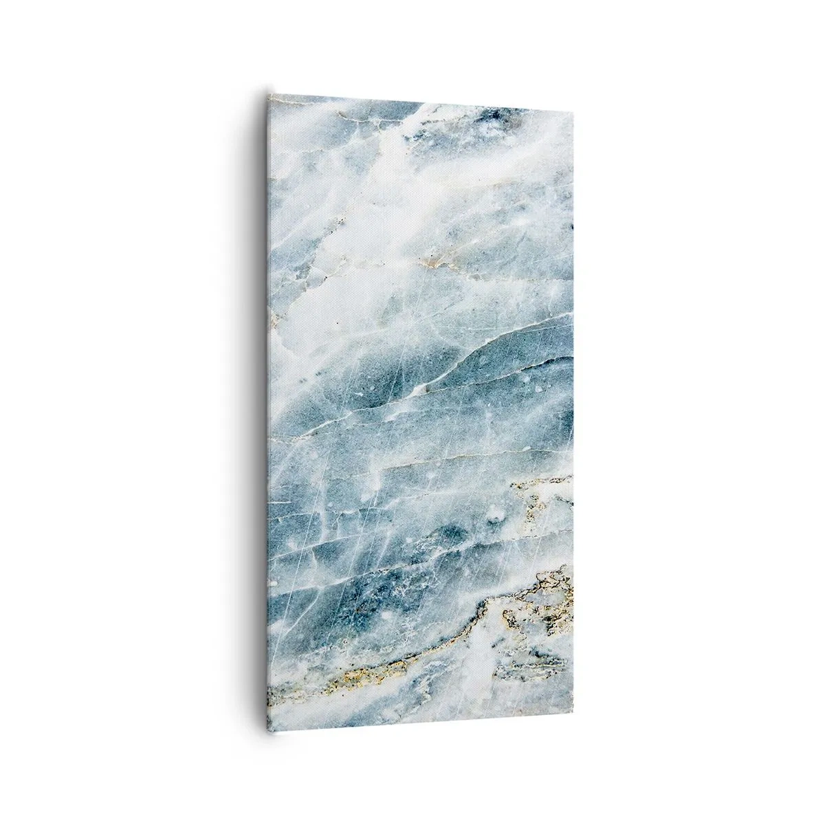 Bild auf Leinwand - Leinwandbild - Eiswelt - 65x120 cm