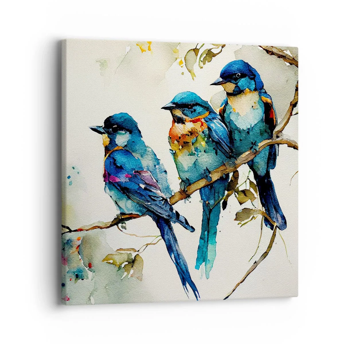 Bild auf Leinwand - Leinwandbild - War er beleidigt? - 40x40 cm