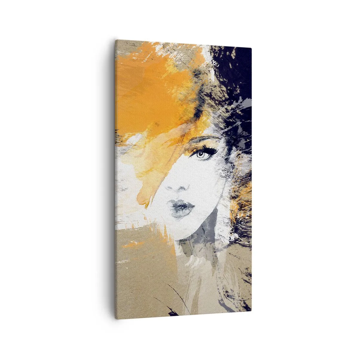 Bild auf Leinwand - Leinwandbild - Und es ist Licht - 55x100 cm