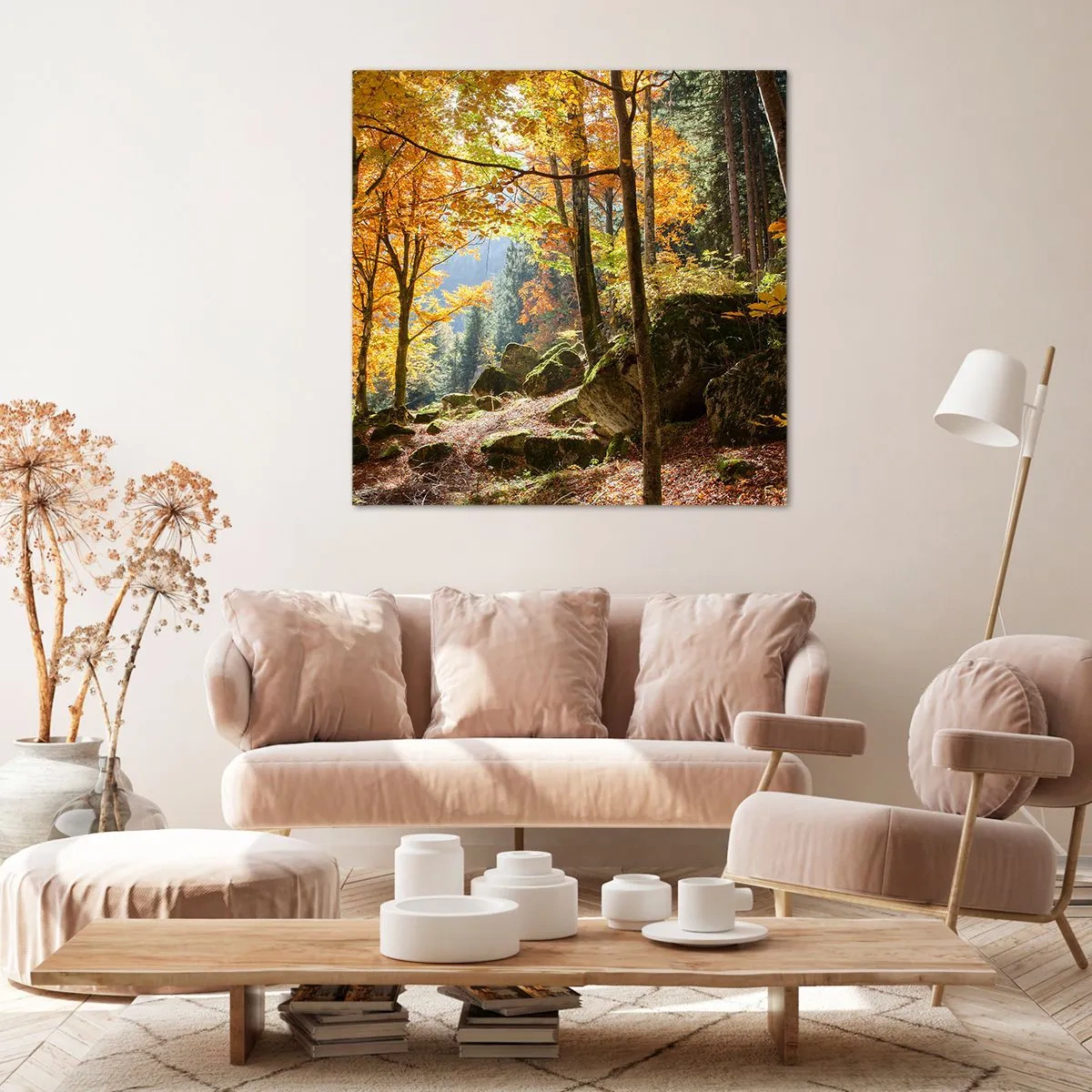 Bild auf Leinwand - Leinwandbild - Zeit zum Entspannen - 50x50 cm