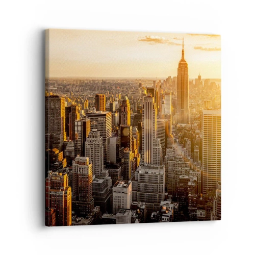 Bild auf Leinwand - Leinwandbild - In der Sonne wachsen - 30x30 cm