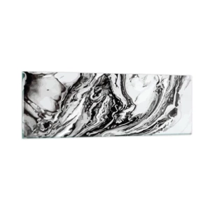 Glasbild - Bild auf glas - Am Anfang war Chaos - 90x30 cm