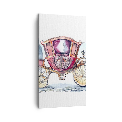 Bild auf Leinwand - Leinwandbild - Zur Hochzeit oder zum Abschlussball? - 45x80 cm